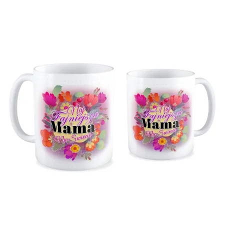 Kubek na DZIEŃ MATKI dla MAMY Najfajnieszja Mama na świecie